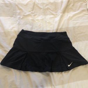 Black Nike Dri-fit Tennis Skirt